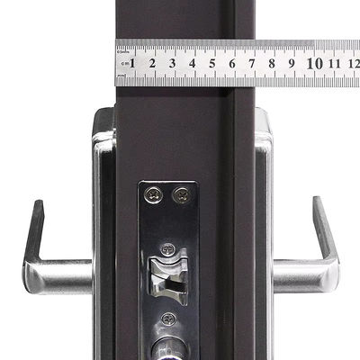 Modern Simple Design Steel Entrance Door for House Factory Anti-theft Swing Open Style Outdoor Application Interior Position