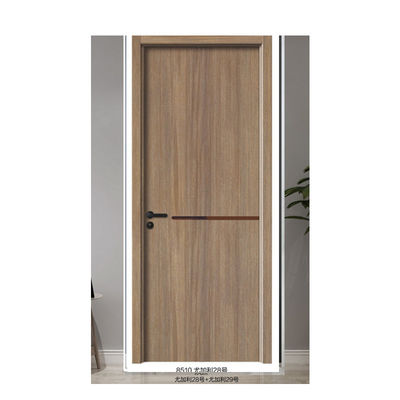 Factory Hotel Exterior Solid Wood Doors Internal Bedroom Simple Design Interior Wooden Door