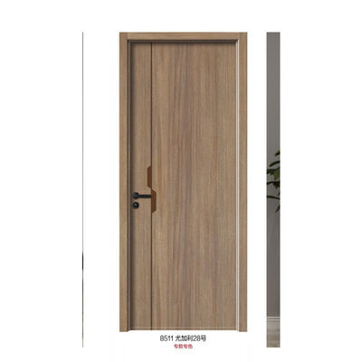 Factory Hotel Exterior Solid Wood Doors Internal Bedroom Simple Design Interior Wooden Door