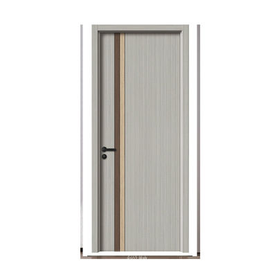 Luxury Design Wooden Main Gate Double Door Design Wooden Door with Automatic Door Operators Handle and Smart Locks
