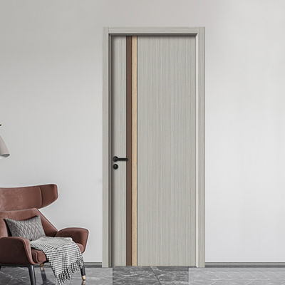 Luxury Design Wooden Main Gate Double Door Design Wooden Door with Automatic Door Operators Handle and Smart Locks