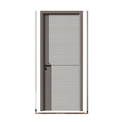 Luxury Design Wooden Main Gate Double Door Design Wooden Door with Automatic Door Operators Handle and Smart Locks