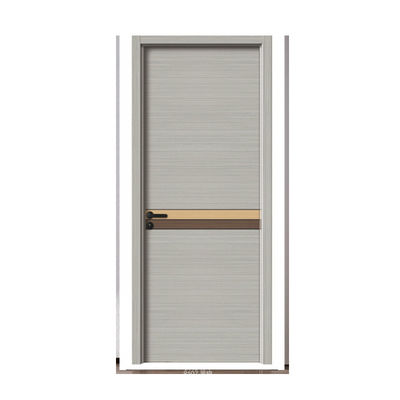 Luxury Design Wooden Main Gate Double Door Design Wooden Door with Automatic Door Operators Handle and Smart Locks