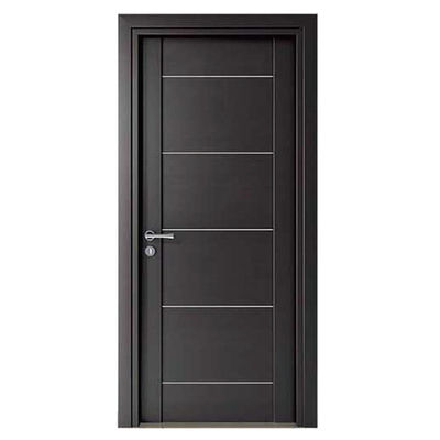 Panting Technology Wholesale Price Hollow Double Wpc Doors Size Custom Interior Door Israel for Bedroom with Smart Lock