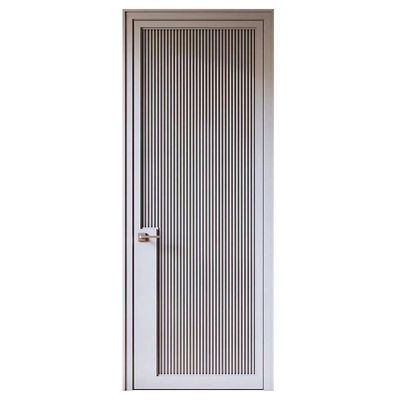 Composite Internal Room Wood Wpc Door Interior Doors Manufacturer Wholesale Price Waterproof for Bathroom With Smart Lock