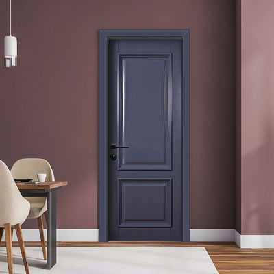 Custom Cheap China Wholesale Hollow Wpc Door Frame Doors Board Waterproof Soundproof Assembly Panel for Hotel with Smart Lock