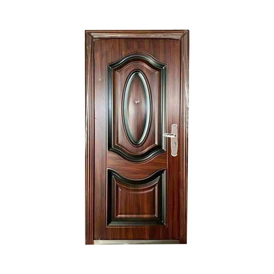 China Exterior Bullet Proof Front Door Turkish Interior Security Steel Doors for Entrance Bedroom Front Entry with Smart Lock