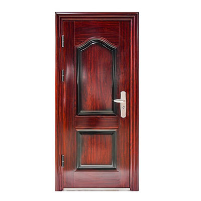 New Arrival Fancy Turkish Style Entrance External Safety Security Steel Front Swing Security Door for Sales