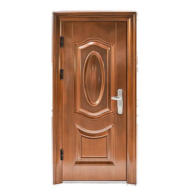 New Arrival Fancy Turkish Style Entrance External Safety Security Steel Front Swing Security Door for Sales
