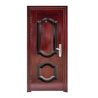 New Arrival Fancy Turkish Style Entrance External Safety Security Steel Front Swing Security Door for Sales