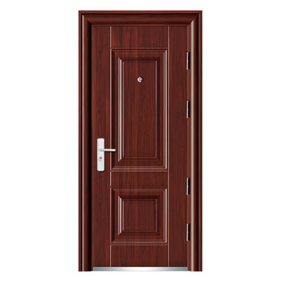Factory Cheap Price 48 Inch Metal Exterior Entry Safety Single Doors Security Door Exterior Steel Door with Smart Lock