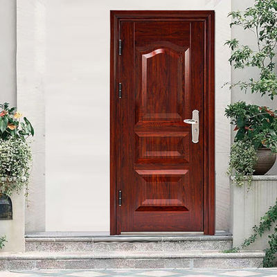 High Quality Front Safety Entry Single Door Entrance Interior Steel Security Exterior Other Doors for House With Smart Lock