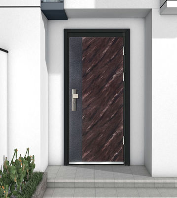 Entrance Interior Front House Door ISO Certificate Chinese Door Factory Steel Security Doors Whole Sales Price