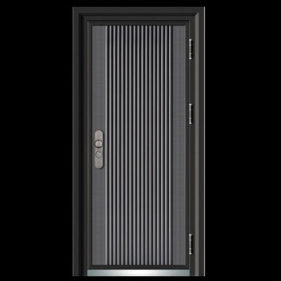 Entrance Interior Front House Door ISO Certificate Chinese Door Factory Steel Security Doors Whole Sales Price