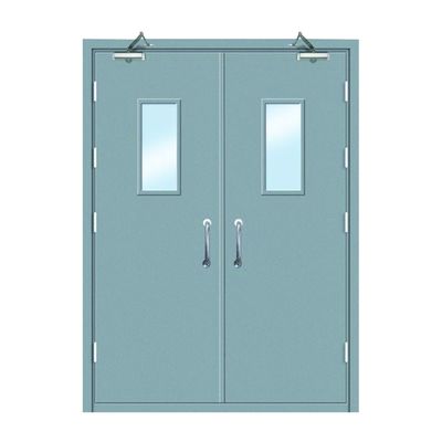Top Brand Simple Design Bulletproof Fire Proof for Out Door Fire Pit Door Seal 1 Hour Fire Rated Metal Door with Smart Lock