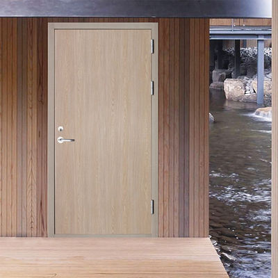 Power Coating Gas Out 2 Hour Fire Rated Door Price of Fire Rated Doors with Fire Door American Sound-proof with Smart Lock