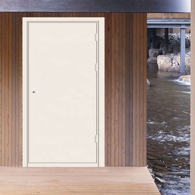 China China Fire Door Frameless Power Coating One Set Fire Rated Metal Door 36 84 With 10 Door Closer Hinge With UL Listed With Smart Lock