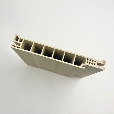 Pre-Finished Modern White Colour Frame WPC Invisible Interior Door Panel Sample Jamb Frame With Hidden Hinge Smart Lock