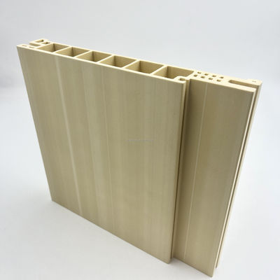 Soundproof Hotel Door Internal Bedroom Waterproof WPC PVC Interior Doors for Room  Panel Sample Jamb Frame With Smart Lock