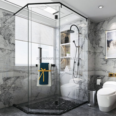 2024 Factory Tempered Glass Shower Door Sliding Massage Room Shower Room Shower Enclosure Bathroom with Smart Lock