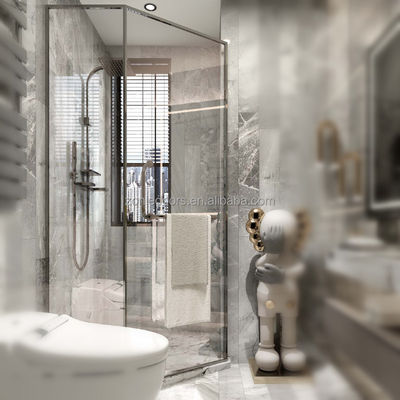 2024 Factory Tempered Glass Shower Door Sliding Massage Room Shower Room Shower Enclosure Bathroom with Smart Lock