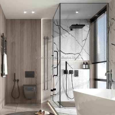 American Luxury Style Interior Internal Doors Other Sliding Shower Door With 5/6/8mm Clear Toughened Glass