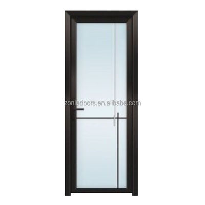 New Arrival Hotel Home Bathroom Aluminum Framed Double Sliding Tempered Glass Shower Door