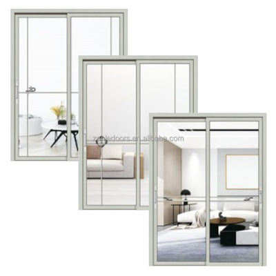 Hidden Shower Room Solid Wood Door Hinged With Aluminum Metal Frame Invisible Wall Door