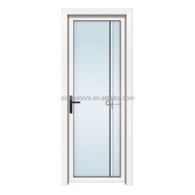 China Manufactured Economical Mdf Wood Bathroom Door Durable Upvc/Aluminium Shower Door