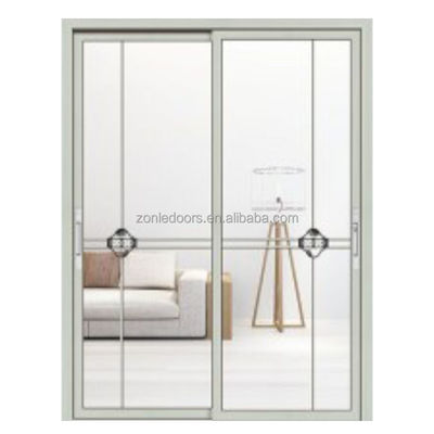 Aluminum Indoor Kitchen Toilet Shower Room Door Aluminum Alloy Indoor Room Door