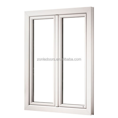China Factory European American Style Ventanas De Double Glazed Swing Upvc Pvc Sliding windows