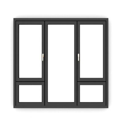 Chinese Manufacturer Customized Sliding Windows Door Double Glass Hurricane Impact Aluminium Sliding Window
