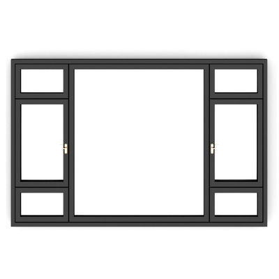 Chinese Manufacturer Customized Sliding Windows Door Double Glass Hurricane Impact Aluminium Sliding Window