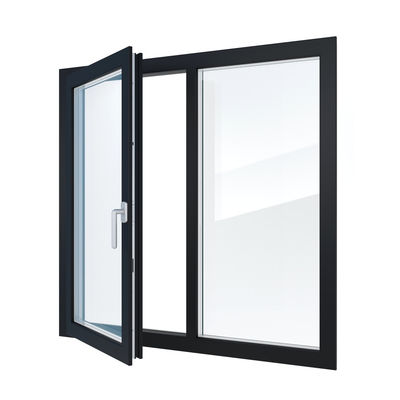 Chinese Manufacturer Customized Sliding Windows Door Double Glass Hurricane Impact Aluminium Sliding Window