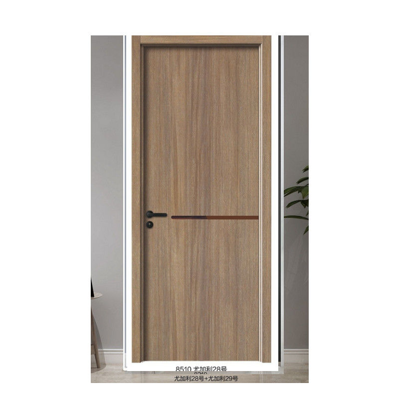 Factory Hotel Exterior Solid Wood Doors Internal Bedroom Simple Design Interior Wooden Door