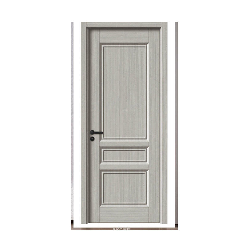 Factory Price Other 3 Panels Solid Door Core Primer Molded Room Carving Interior Wooden Doors for Apartment