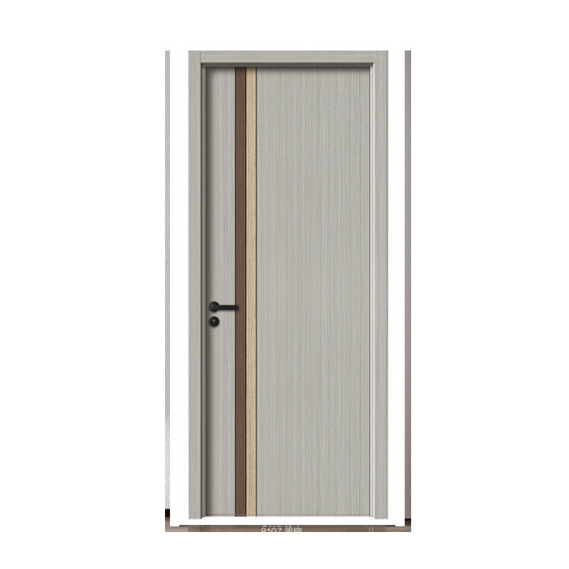 Luxury Design Wooden Main Gate Double Door Design Wooden Door with Automatic Door Operators Handle and Smart Locks