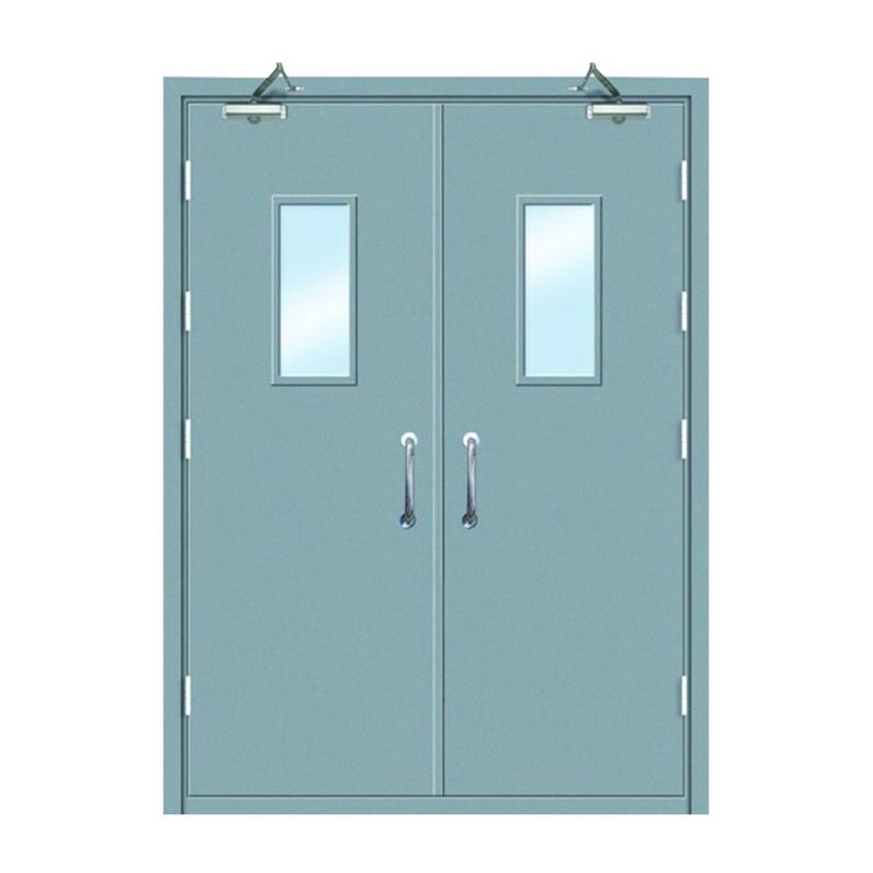 Top Brand Simple Design Bulletproof Fire Proof for Out Door Fire Pit Door Seal 1 Hour Fire Rated Metal Door with Smart Lock