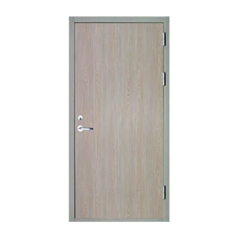 Interior Commercial Residential Design Rated Wood Door Steel Exit Proof Fire Door Office Building School for House